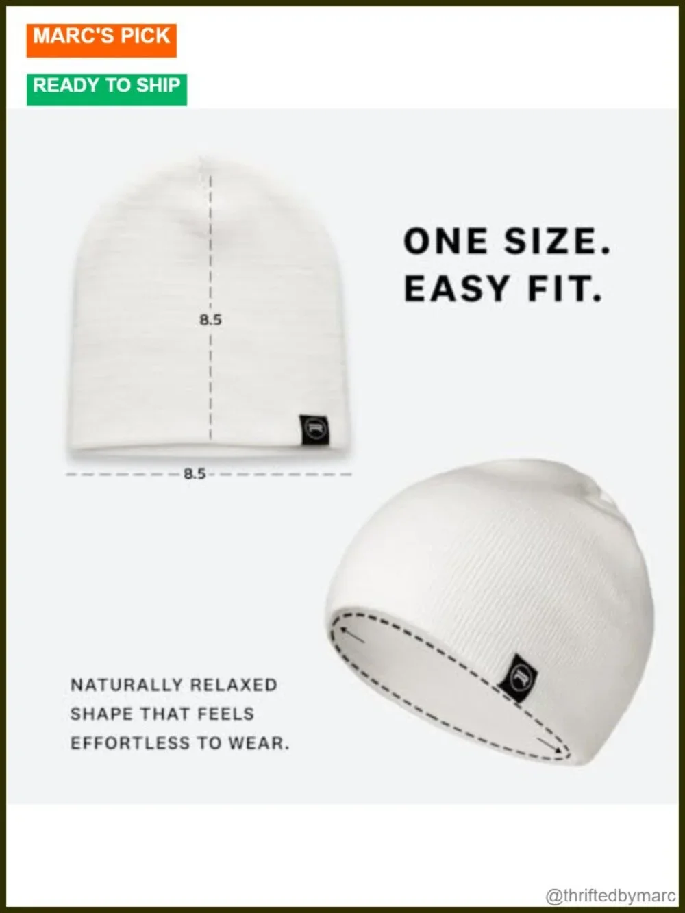 Soft Knit Beanie Hat - Warm and Durable Cuffless Classic Beanie